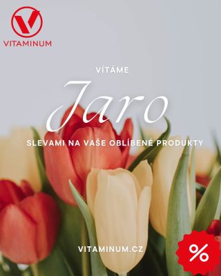 Na Vitaminum.cz právě najdete vaše oblíbené doplňky stravy a vitamíny za jarní ceny. 🌱🌸💊