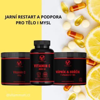 Vyberte si vitamíny, které vás nastartují na celý rok! ☀️💊